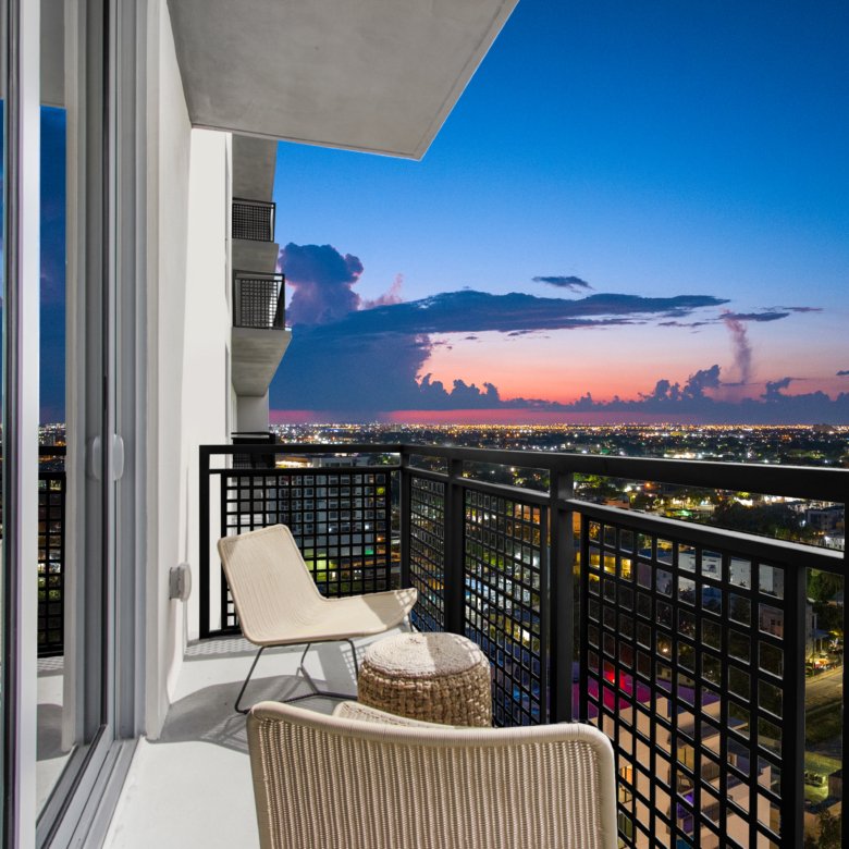 Balcony Sunset