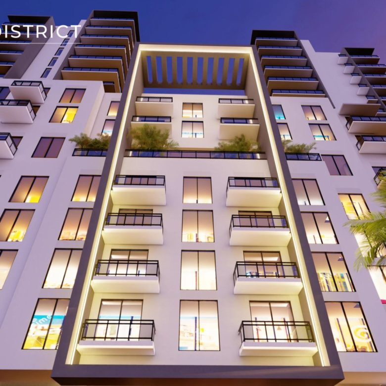 Rendering 24 – Building Exterior (Night - No Logo)